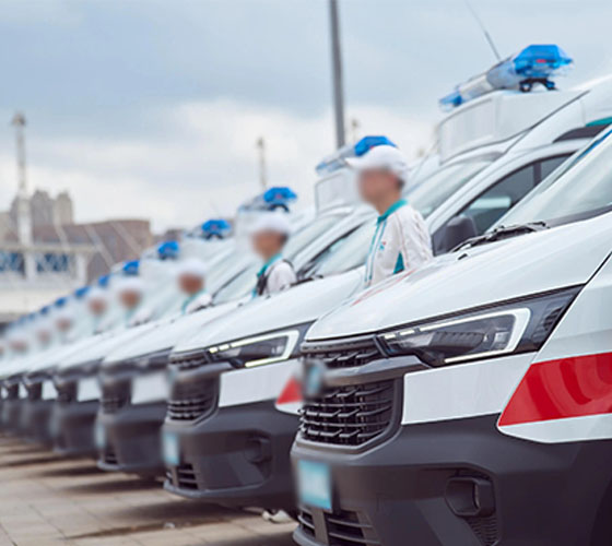 松潘县服务车队展示